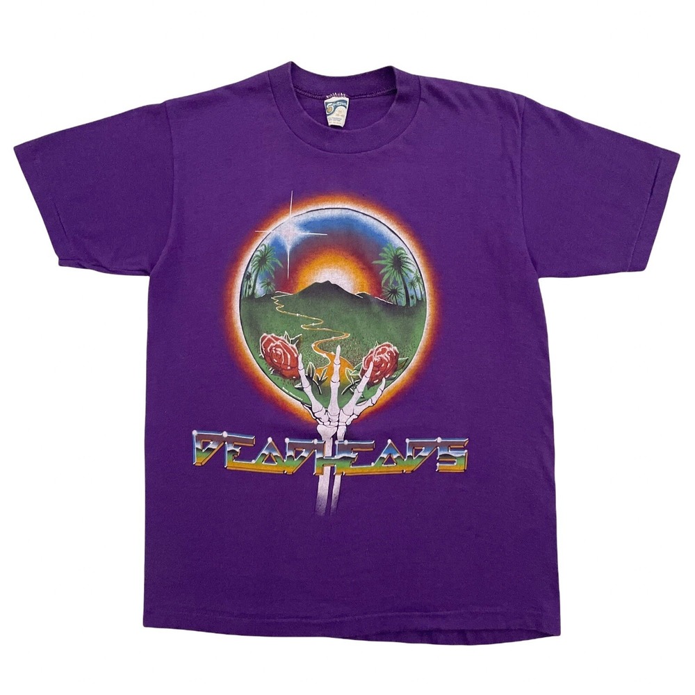 VTG 1983 Grateful Dead Summer Tour shirt Women's Medium Fits Small Deadheads